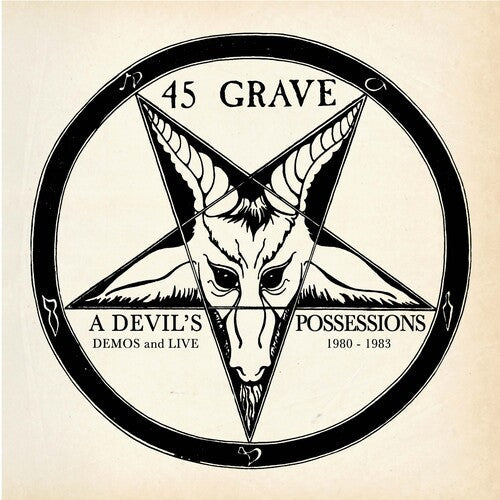 45 Grave - A Devil's Possessions: Demos & Live 1980-1983 LP (Gold Splatter Vinyl) ( VINYL )