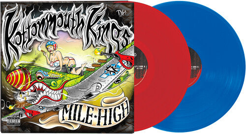 Kottonmouth Kings - Mile High - Red/blue LP (Explicit Lyrics, Colored Vinyl, Red, Blue, Gatefold Lp Jacket) ( VINYL )