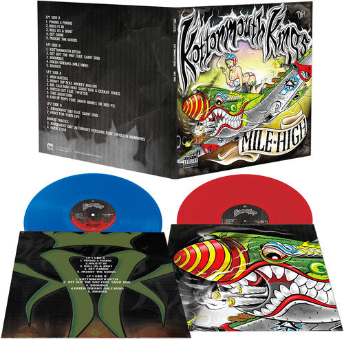 Kottonmouth Kings - Mile High - Red/blue LP (Explicit Lyrics, Colored Vinyl, Red, Blue, Gatefold Lp Jacket) ( VINYL )