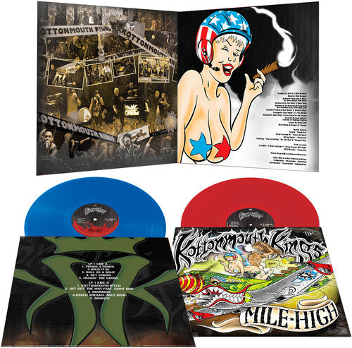 Kottonmouth Kings - Mile High - Red/blue LP (Explicit Lyrics, Colored Vinyl, Red, Blue, Gatefold Lp Jacket) ( VINYL )