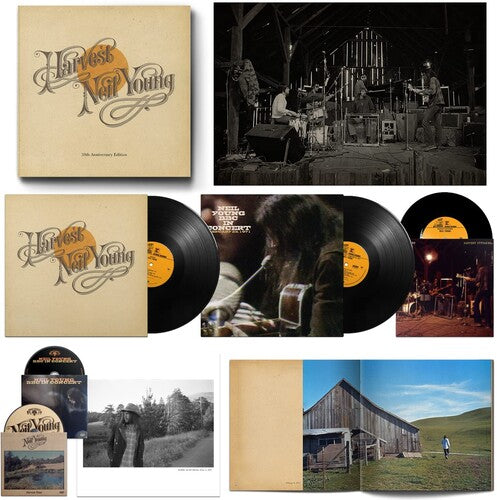 Neil Young - Harvest Boxset (50th Anniversary Edition, With DVD, With Bonus 7") ( VINYL )