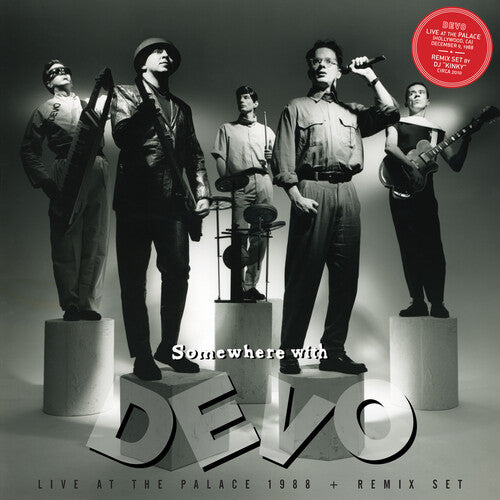 Devo - Somewhere With Devo LP (Clear w/ Red & Yellow Swirl Vinyl) ( VINYL )