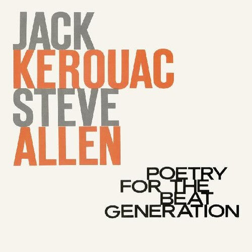 Jack Kerouac & Steve Allen - Poetry For The Beat Generation (100th Birthday) LP (Clear Vinyl) ( VINYL )