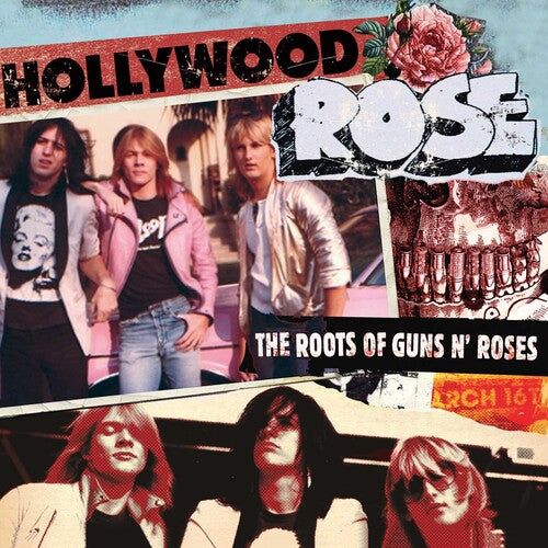Hollywood Rose - The Roots Of Guns N' Roses LP (Red & White Splatter) ( VINYL )
