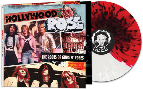 Hollywood Rose - The Roots Of Guns N' Roses LP (Red & White Splatter) ( VINYL )