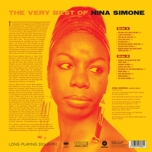 Nina Simone - Very Best Of Nina Simone LP (180g, Limited Edition) ( VINYL )