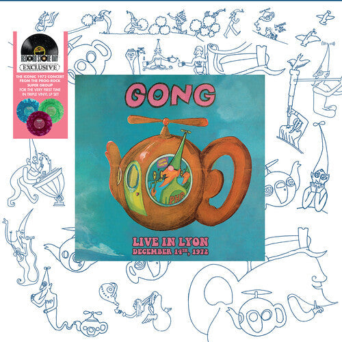 Gong - Live In Lyon, December 14, 1972 3LP ( VINYL )