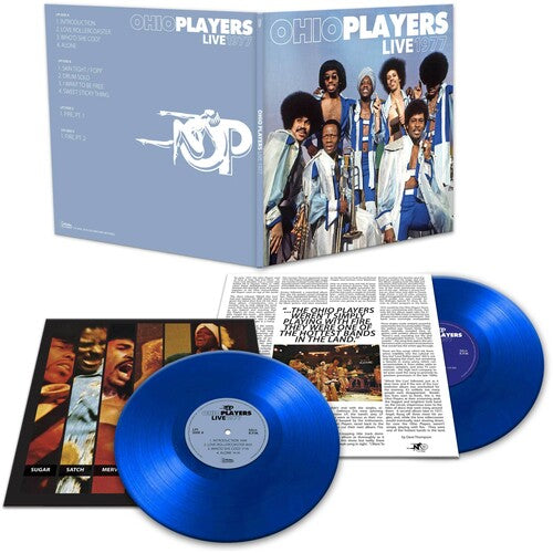 Ohio Players - Live 1977 - Blue 2LP (Colored Vinyl, Blue, Limited Edition, Gatefold Lp Jacket) ( VINYL )
