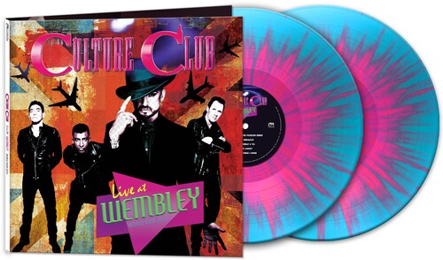 Culture Club - LIVE AT WEMBLEY - WORLD TOUR 2016 - PINK/BLUE SPLATTER LP (Colored Vinyl, Pink, Blue, Splatter, Limited Edition) ( VINYL )