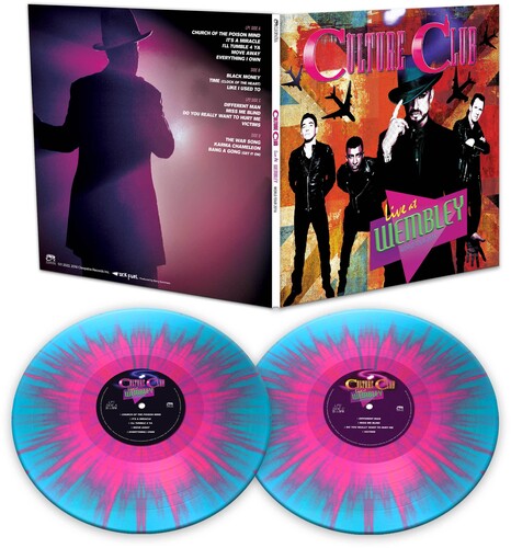 Culture Club - LIVE AT WEMBLEY - WORLD TOUR 2016 - PINK/BLUE SPLATTER LP (Colored Vinyl, Pink, Blue, Splatter, Limited Edition) ( VINYL )