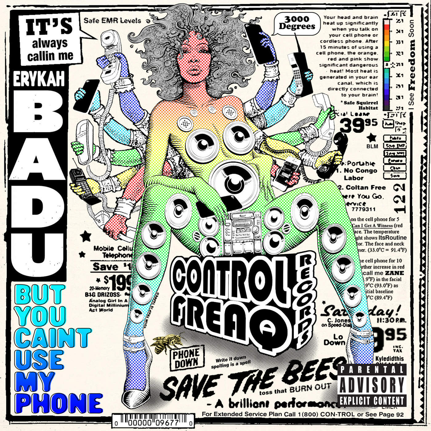Erykah Badu - But You Caint Use My Phone LP (Purple Vinyl) ( VINYL )