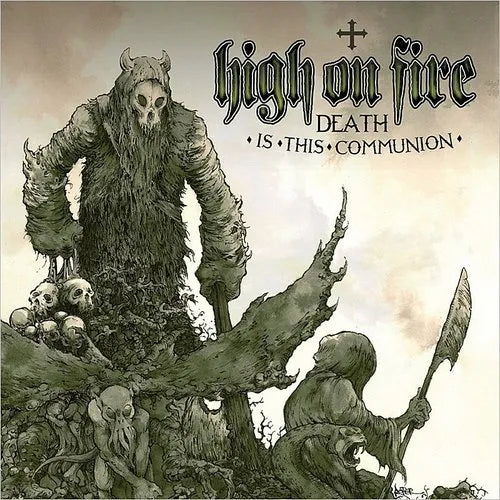High On Fire - Death Is This Communion 2LP (Green & White Colored Vinyl) ( VINYL )