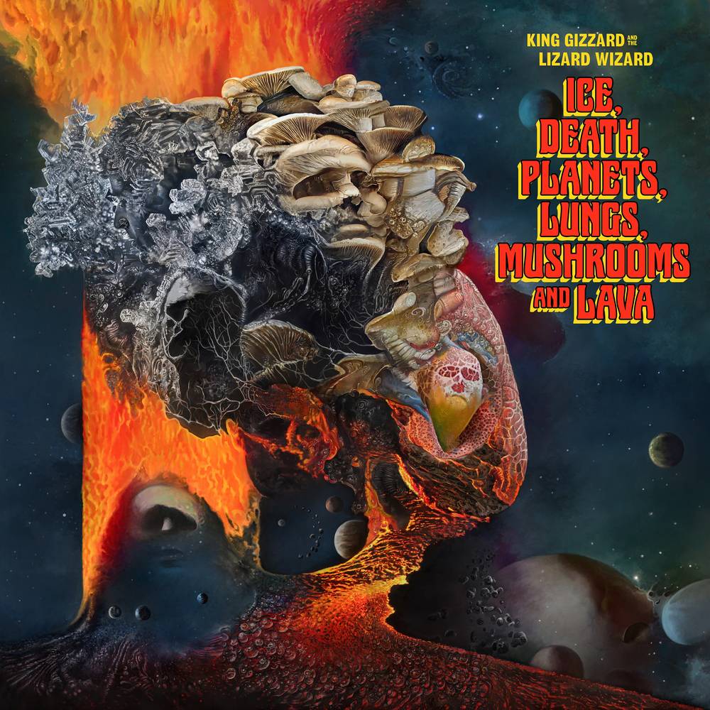 King Gizzard & The Lizard Wizard - Ice, Death, Planets, Lungs, Mushrooms and Lava 2LP (180g) ( VINYL )