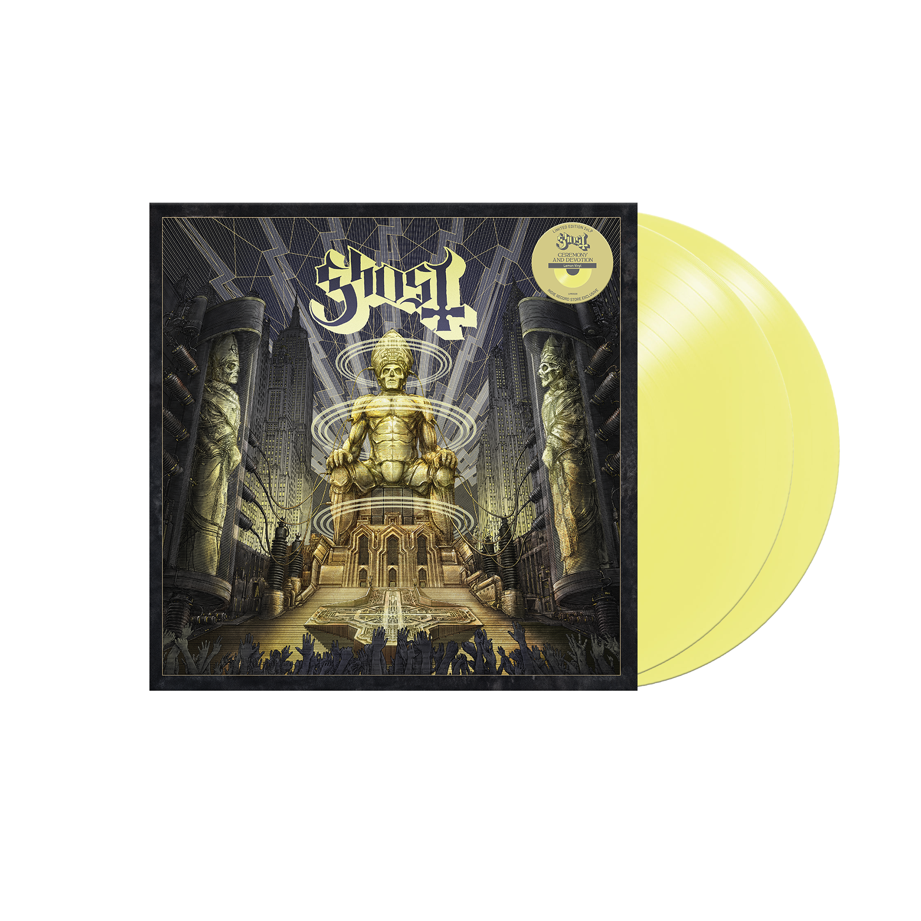 Ghost - Ceremony And Devotion 2LP (Indie Exclusive Colored Vinyl) ( VINYL )