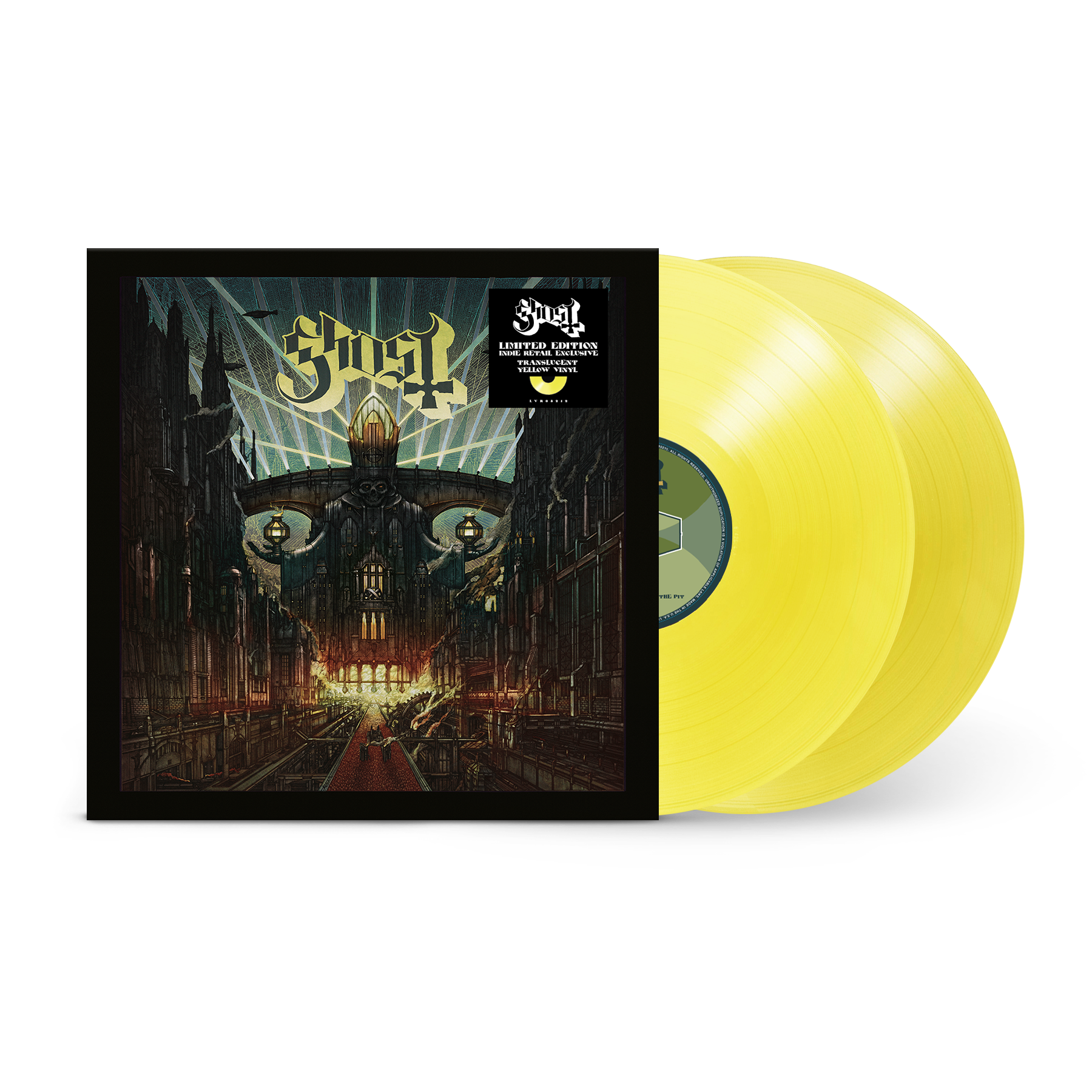 Ghost - Meliora 2LP (Deluxe Edition, Indie Exclusive Translucent Yellow Vinyl) ( VINYL )