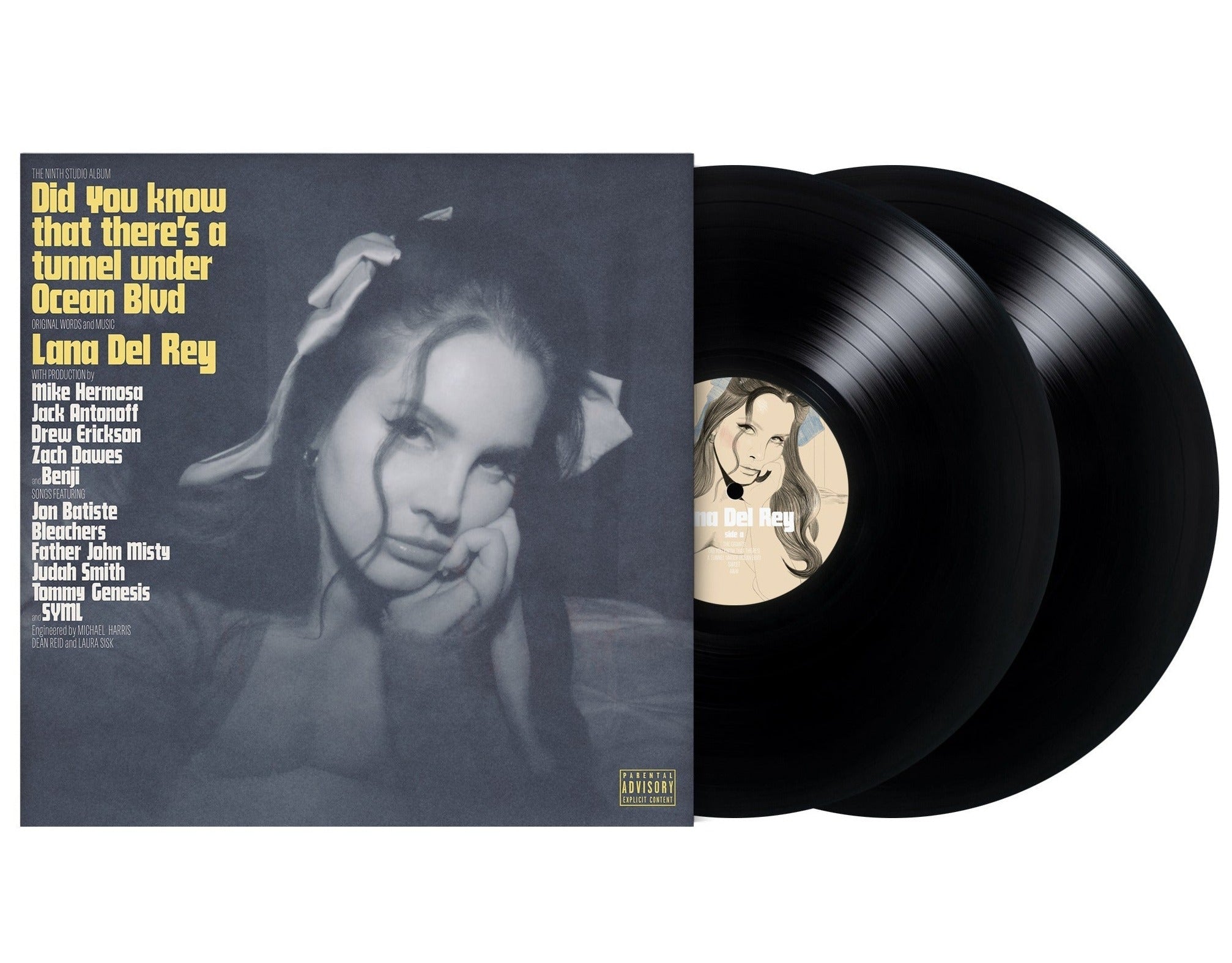 Lana Del Rey - Did You Know That There's A Tunnel Under Ocean Blvd 2LP (Black Vinyl, Gatefold ( VINYL )