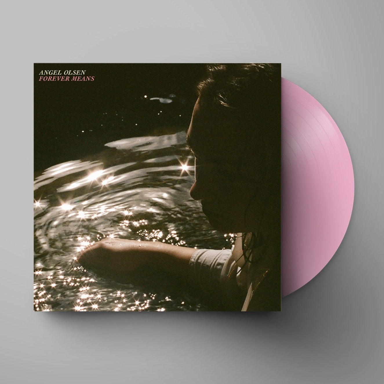Angel Olsen - Forever Means 12" Single LP (Indie Exclusive Baby Pink Vinyl) ( VINYL )