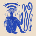 Hiatus Kaiyote - Love Heart Cheat Code LP (Indie Exclusive White and Blue vinyl) ( VINYL )