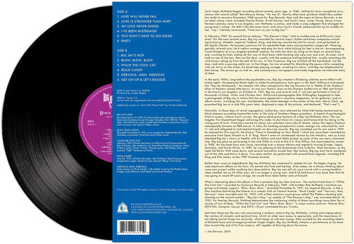 Big Jay McNeely - Blowin' Down The House - Big Jay's Latest & Greatest LP ( VINYL )