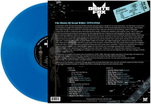 Dante's Fox - Roots Of Great White 1978-1982 - Blue LP (Colored Vinyl, Blue) ( VINYL )