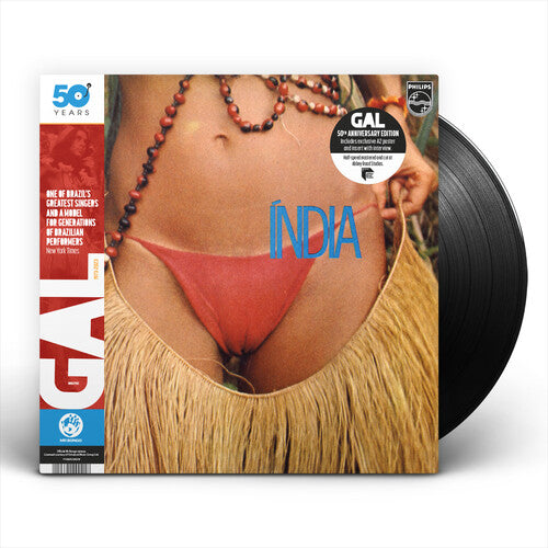 Gal Costa - India LP (50th Anniversary Edition, Poster, Abbey Road Half Speed Master) ( VINYL )