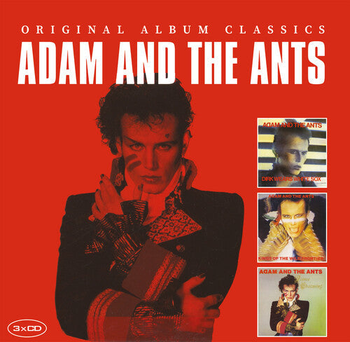 Adam & the Ants - Original Album Classics (Dirk Wears White / Kings Of The Wild / Prince Charming) 3CD (Holland - Import) ( VINYL )