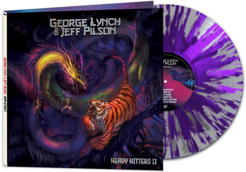 George Lynch - Heavy Hitters Ii - Silver/purple Splatter LP (Colored Vinyl, Splatter, Silver, Purple) ( VINYL )