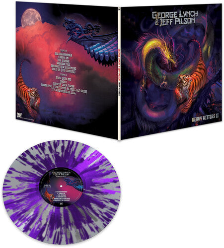 George Lynch - Heavy Hitters Ii - Silver/purple Splatter LP (Colored Vinyl, Splatter, Silver, Purple) ( VINYL )