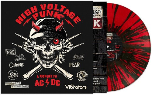 High Voltage Punk - A Punk Tribute To AC/DC LP (Splatter Vinyl) ( VINYL )