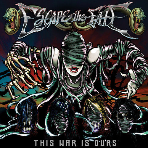 Escape the Fate - This War Is Ours - Anniversary Edition LP (Explicit Lyrics, Colored Vinyl, White, Red, Green, Anniversary Edition) ( VINYL )