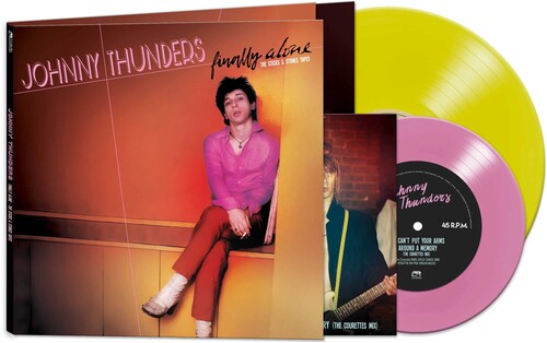 Johnny Thunders - Finally Alone (The Sticks & Stones Tapes) LP (Yellow And Pink Colored Vinyl) ( VINYL )