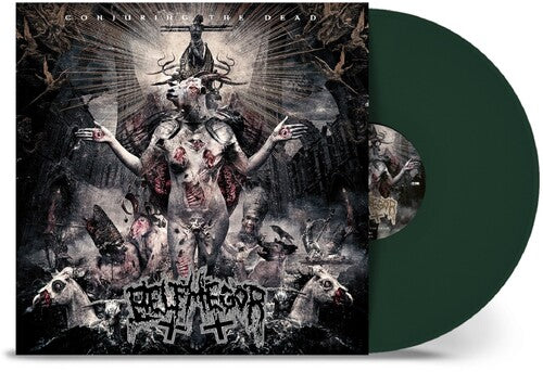 Belphegor - Conjuring The Dead - Dark Green LP (Colored Vinyl, Green) ( VINYL )