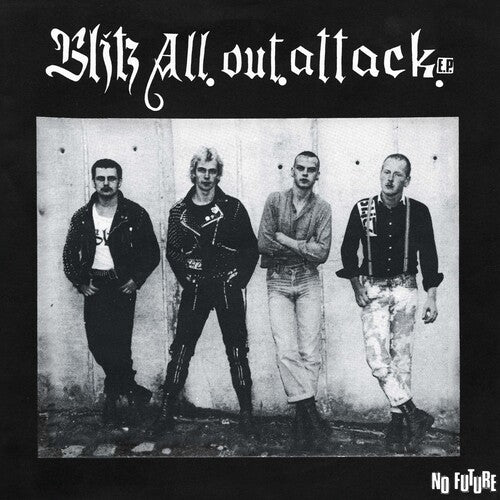 Blitz - All Out Attack 7" (White/Black Vinyl) ( VINYL )
