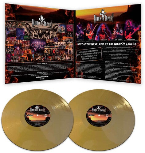Kings of Thrash - Best Of The West - Live At The Whisky A Go Go - Gold 2LP (Colored Vinyl, Gold) ( VINYL )