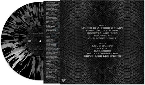 King Kobra - We Are Warriors - SILVER/BLACK SPLATTER LP (Colored Vinyl, Silver, Black, Splatter) ( VINYL )