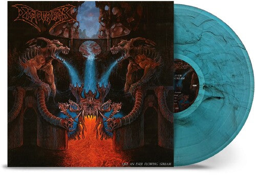 Dismember - Like an Ever Flowing Stream (1991 Remaster) Cyan & Black Marble LP (Colored Vinyl) ( VINYL )