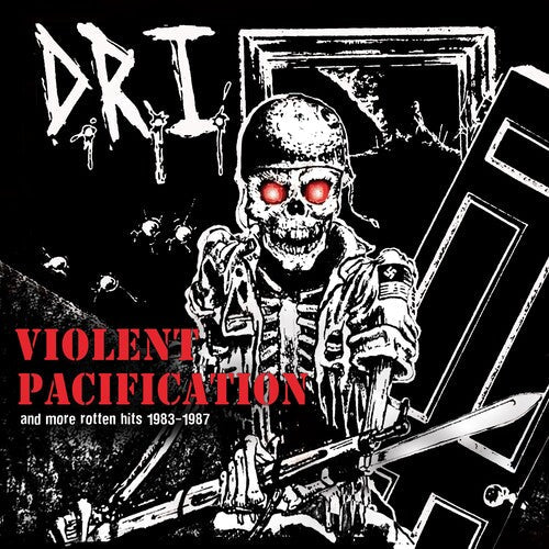 D.R.I. -  Violent Pacification & More Rotten Hits 1983-1987 LP (Red Splatter Vinyl) ( VINYL )