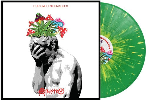 Ministry - Hopiumforthemasses LP (Green and Yellow Splatter) ( VINYL )