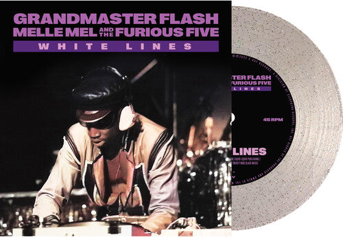 Grandmaster Flash - White Lines 7" (Silver Vinyl) ( VINYL )