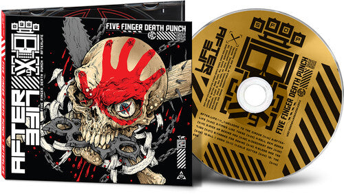 Five Finger Death Punch - AfterLife (Tour Edition) CD (Explicit Lyrics, Gold Disc, Poster) ( VINYL )