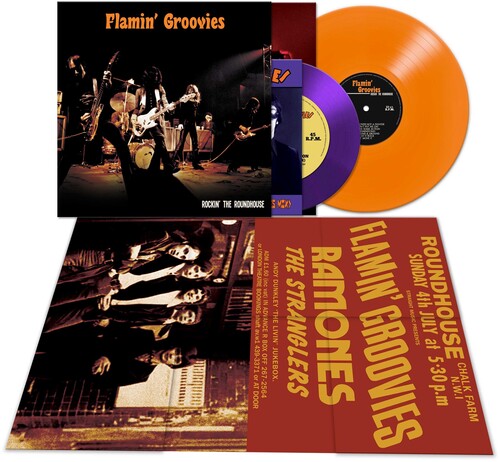 Flamin' Goovies - Rockin' The Roundhouse LP (Colored Vinyl, Orange, Bonus 7") ( VINYL )