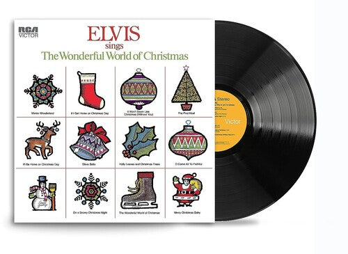 Elvis Presley - Elvis Sings The Wonderful World Of Christmas LP (140 Gram Vinyl) ( VINYL )