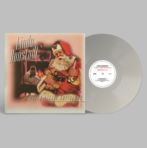 Linda Ronstadt -  A Merry Little Christmas LP (Colored Vinyl, 140 Gram Vinyl, Silver, Remastered, Reissue) ( VINYL )