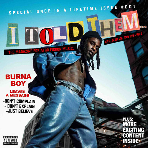 Burna Boy - I Told Them... LP ( VINYL )