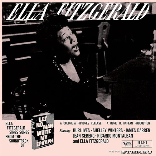 Ella Fitzgerald - Let No Man Write My Epitaph (Verve Acoustic Sounds Series) LP ( VINYL )