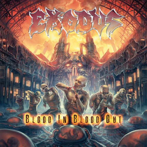 Exodus - Blood in Blood Out (10th Anniversary) Clear Gold Black Splatter 2LP (Colored Vinyl, Gatefold Lp Jacket, Clear Vinyl, Gold, Black, Splatter) ( VINYL )