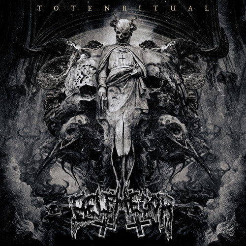 Belphegor - Totenritual - Crystal Clear, Gold & Black Splatter LP (Colored Vinyl, Clear Vinyl, Gold, Black, Splatter, Gatefold Lp Jacket) ( VINYL )