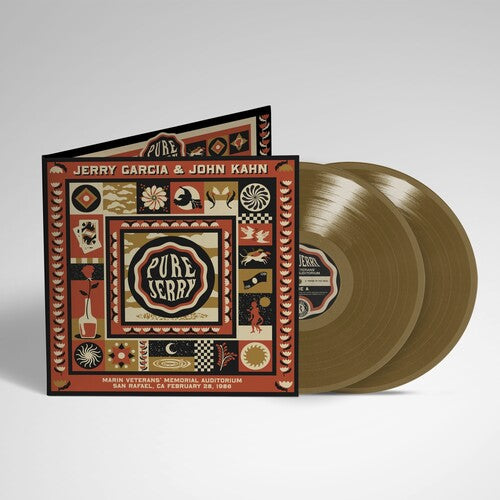 Jerry Garcia & John Kahn - Pure Jerry: Marin Veterans Memorial Auditorium, San Rafael, CA - February 28, 1986 2LP (Gold Vinyl, RSD Exclusive) ( VINYL )