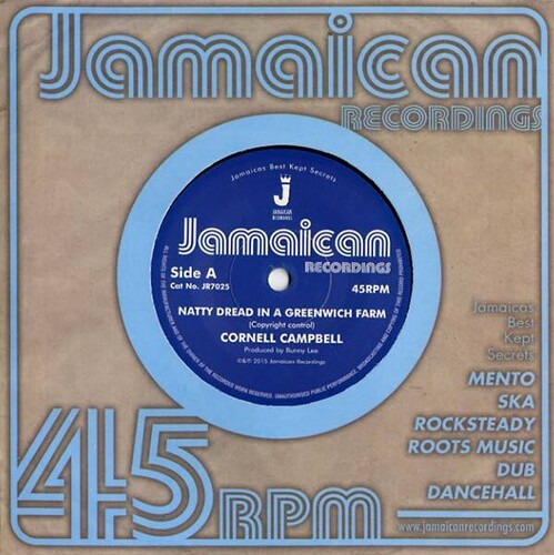 Cornell Campbell - Natty Dread In A Greenwich Farm b/w Version (Extended Play) 7" ( VINYL )