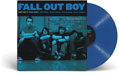 Fall Out Boy - Take This To Your Grave LP (Colored Vinyl, Blue, Anniversary Edition) ( VINYL )